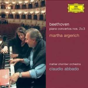 CD Concerti per pianoforte n.2, n.3 Ludwig van Beethoven Martha Argerich Claudio Abbado