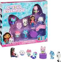 Giocattolo Gabby's Dollhouse, Confezione deluxe con Gabby e gattini, 7 personaggi di Gabby, giochi per bambini dai 3 anni in su Spin Master