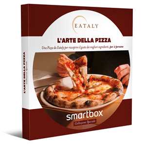 Idee regalo SMARTBOX - L'arte della pizza - Cofanetto regalo - 1 pizza da Eataly e 1 bevanda a scelta per 2 persone Smartbox