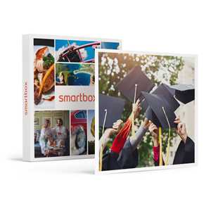 Idee regalo SMARTBOX - Congratulazioni per la tua laurea! 1 cena, 1 pausa relax o 1 avventura per 1 o 2 persone - Cofanetto regalo Smartbox