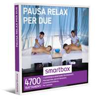 Idee regalo SMARTBOX - Pausa relax per due - Cofanetto regalo - 1 esperienza benessere per 2 persone Smartbox