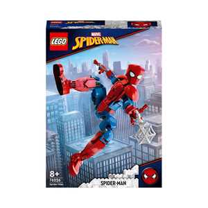 Giocattolo LEGO Marvel 76226 Personaggio di Spider-Man, Set Action Figure Snodabile da Collezione, Film Supereroi, Giochi per Bambini LEGO