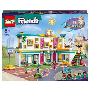 Giocattolo LEGO Friends 41731 La Scuola Internazionale di Heartlake City, Giochi per Bambine e Bambini con 5 Mini Bamboline, Idea Regalo LEGO