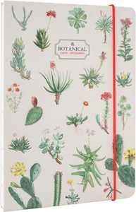 Cartoleria Quaderno Rilegatura Artigianale  A5 Botanical Cacti And Succulents Kokonote Kokonote