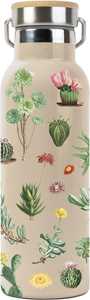 Idee regalo Bottiglia Metalica Con Manico Botanical Cacti Kokonote Kokonote