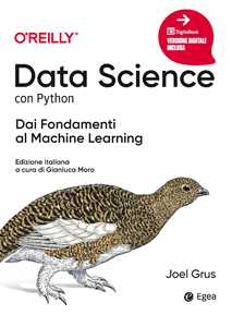 Libro Data science con python. Dai fondamenti al machine learning Joel Grus