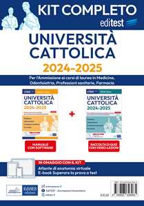 Libro Kit completo EdiTEST. Università Cattolica. Medicina, odontoiatria, professioni sanitarie. Con software di simulazione 