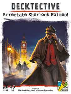 Giocattolo DECKTECTIVE - Arrestate Sherlock Holmes!. Gioco da tavolo dV Giochi